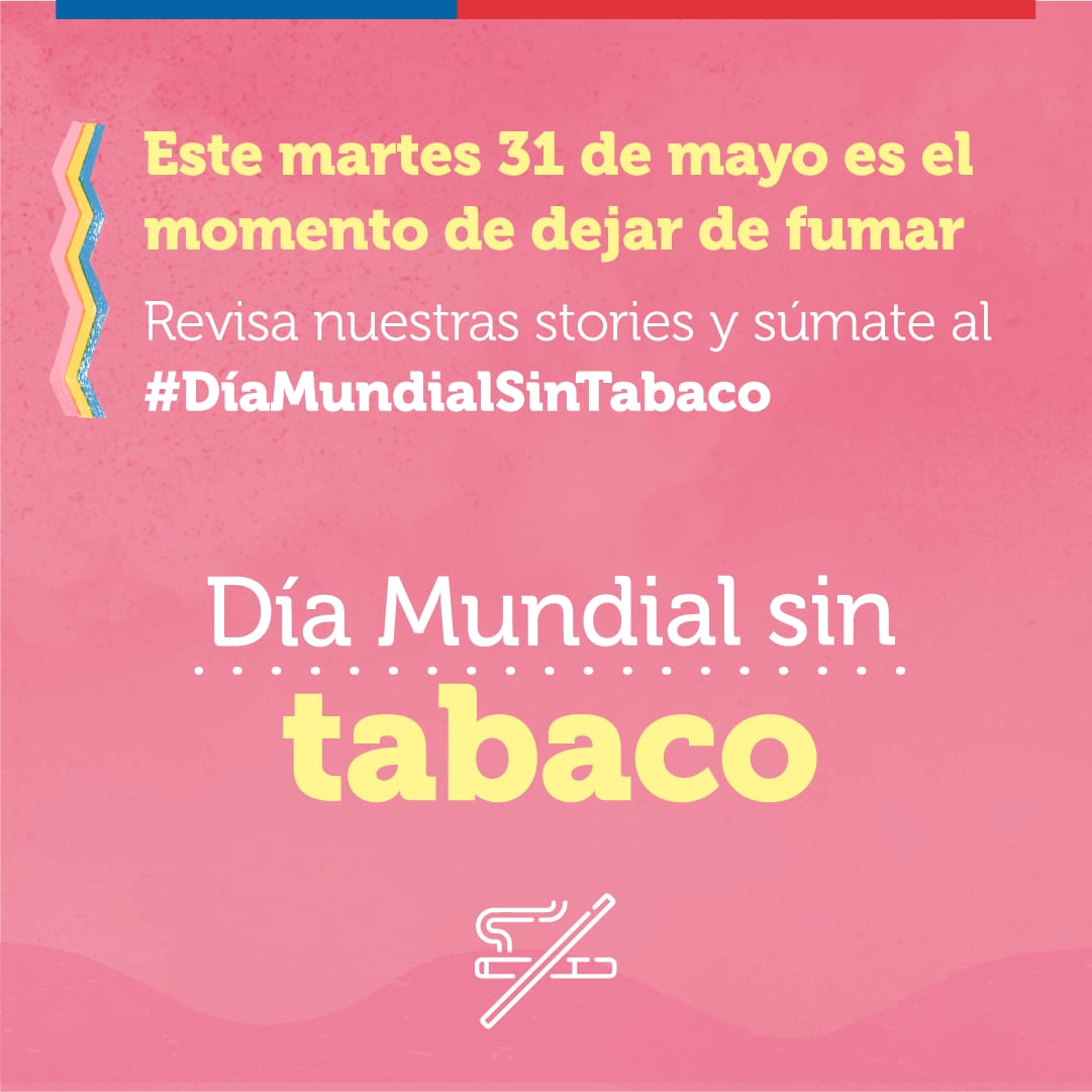 31 de Mayo #DíaMundialSinTabaco
