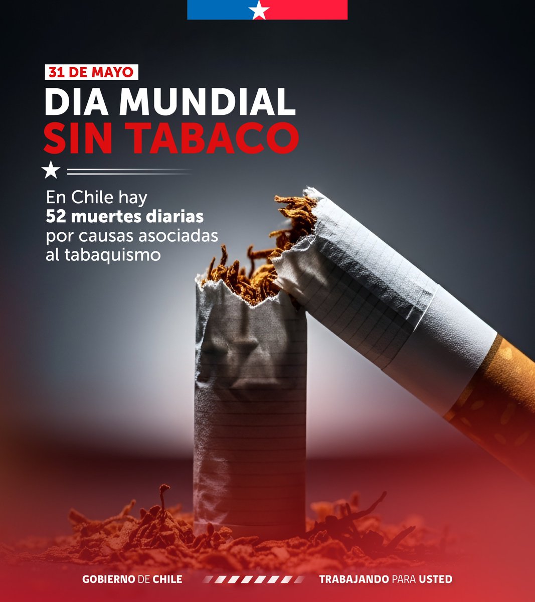 Día mundial sin tabaco 2026